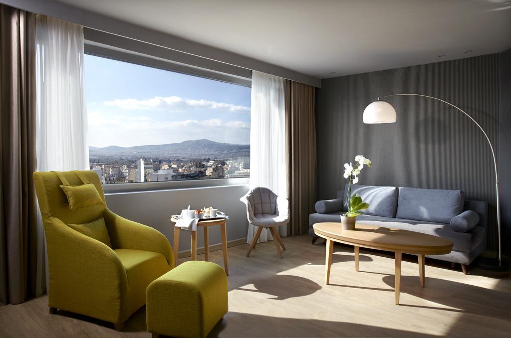 Hotel Wyndham Grand Ateny Zewnętrze zdjęcie Suite